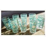 Heart Pattern Print Glasses