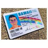 MOVIE ID CARD.  Superbad Mc Lovin 'HOLOGRAM'