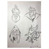 Walt Disney (Handmade) Drawing Painting