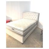 Queen Bed and Mattress Set