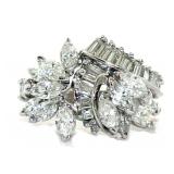 Fine Jewelry 3.05 Ct Diamond 6 Gram 14K Ring