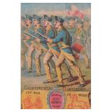 1880s Revolutionary Soldiers Continental Card
