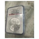2006 GEM Mint state 69 Silver dollar