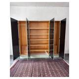NO RESERVE Very large four-door wardrobe
