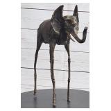 Bronze Statue 'Surreal Elephant'
