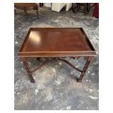 Inlaid Walnut Table