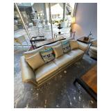 NO RESERVE Custom made SILK SOFA.  Retail over 5k