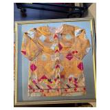 VINTAGE Framed Silk
