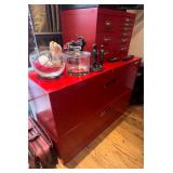 Large Red Storage Toolbox