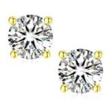 FINE JEWELRY4.02 Ct Diamond 1.5 gram 14K Earring