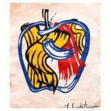 Roy Lichtenstein, Painting on paper mixed media