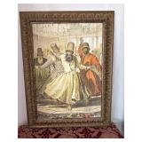 Very Large Framed Art.  Approx 4 feet x 6 feet