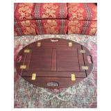NO RESERVE Solid Wood drop leaf table