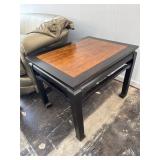 Set of 4 solid wood designer tables