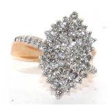 No Reserve.  1.50 Ct Diamond 5.5 Gram 14K Ring