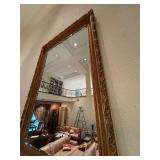 Large Gold Frame Mirror