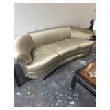 Custom-made silk sofa