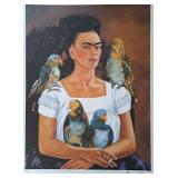 Frida Kahlo Signed Me and My Parrot, 1941 Cert