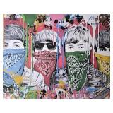 Mr. Brainwash Signed -Beatles Collectable Litho