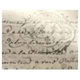 Circa 1745 to 1751 Original Historical Documents