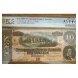 Circa 1864 $10 currency