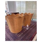 NO RESERVE two large Wicker Baskets