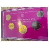NO RESERVE Uncirculated 1992 Coins of Israel