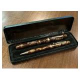 Vintage Ambassador Fountain Pen And Pencil Set