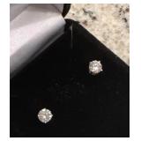 2 carat diamond earrings
