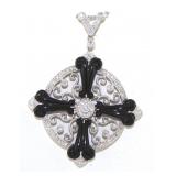 FINE JEWELRY.1.15 Ct Diamond 12 Gram 14K Necklace