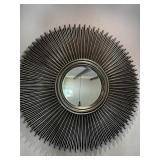 Large round mirror, 4 feet