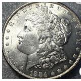ScarceCirca 1884-O silver dollar