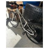 Specialized aerial white bike