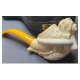 Vintage Meerschaum Naked Mermaid Woman Pipe
