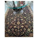 Large All Wool, HAND KNOTTED RUG from India.