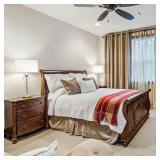 Queen bed includes mattresses