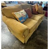 Custom Made Marge Carson style plush SOFA