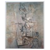 Pablo Picasso Signed -Cubist Musician