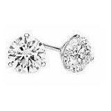 NO RESERVE 0.80 Ct Diamond 14K Earring