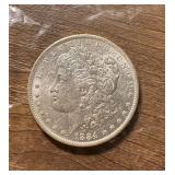 Scarce Circa 1884 Morgan Silver Dollar