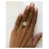 5 Carat Certified Round Lab Grown Diamond