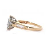 1.32 Ct Diamond 4 Gram 14K Ring