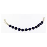 NO RESERVE Two Strands Lapis Lazuli  Necklace