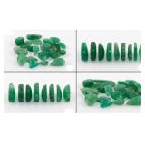 NO RESERVE 2 Ct Natural Emerald  Loose Parcel