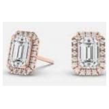 2.48 Ct Diamond 2.75 gram 18K Earring
