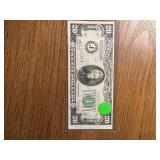 SCARCE 1934-B Crisp $20 US Currency