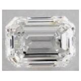 6.10 Ct Lab Grown Emerald cut Diamond