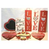 Inspirational/Valentine wooden wall decor