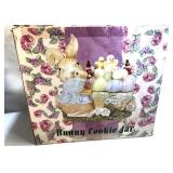 Large bunny cookie jar new in box Large bunny cookie jar new in box