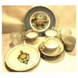 Vintage plates and cups